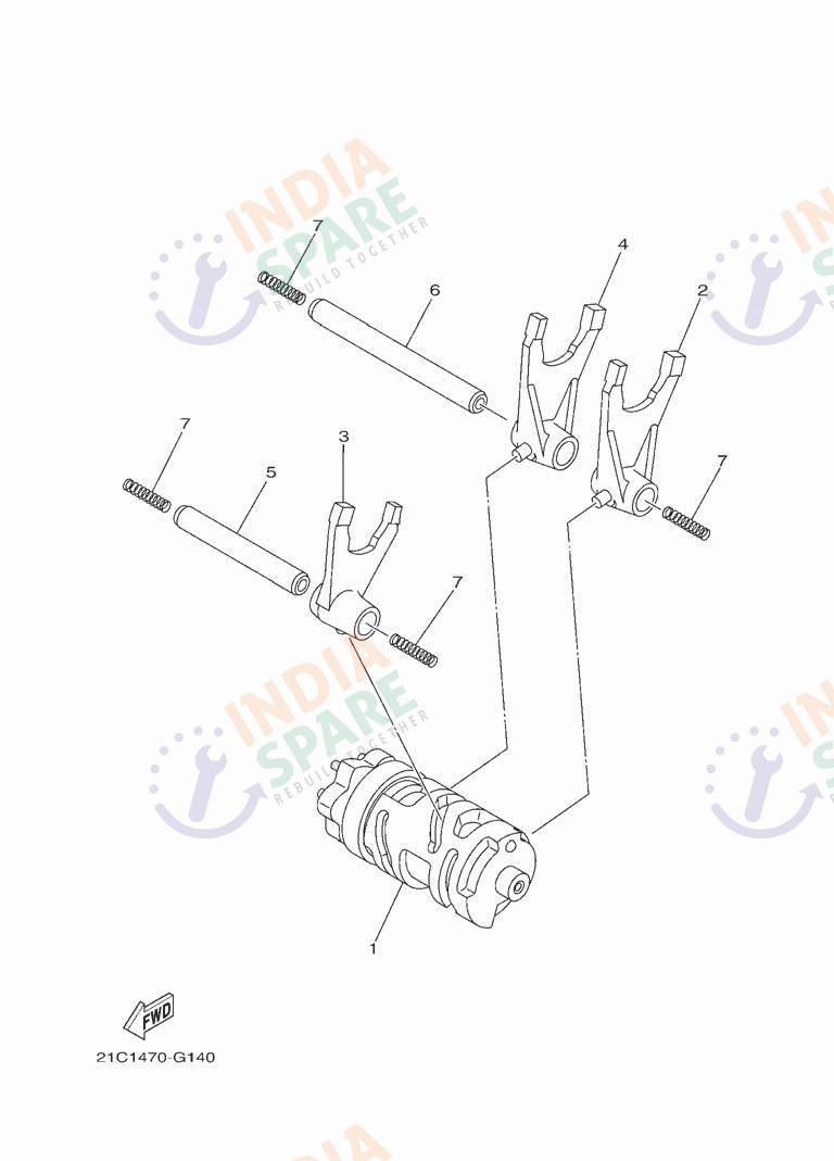 SHIFT CAM & FORK